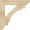 Ekena Millwork Merced Slat Rough Sawn Bracket, Douglas Fir, 4"W x 26"D x 26"H BKT04X26X26MRC06RDF - alternate 3
